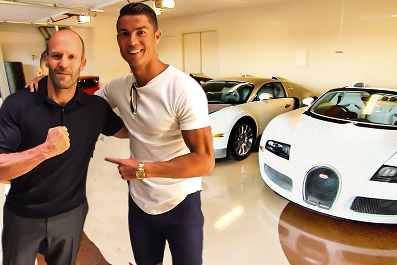 Video: Celebrity Collections: Cristiano Ronaldo Vs Jason Statham