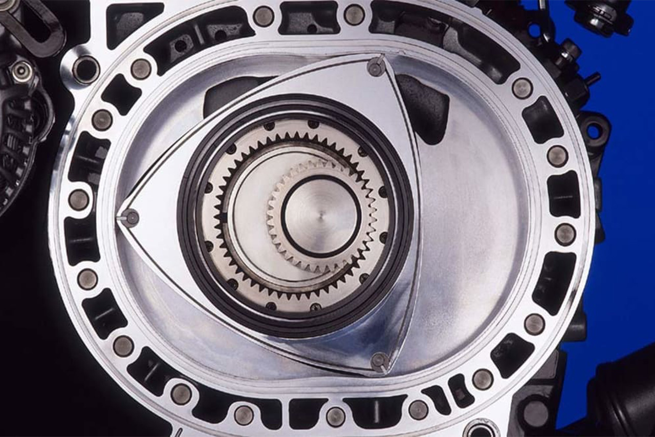 3d-printed Mazda 13b Rotary Engine Model