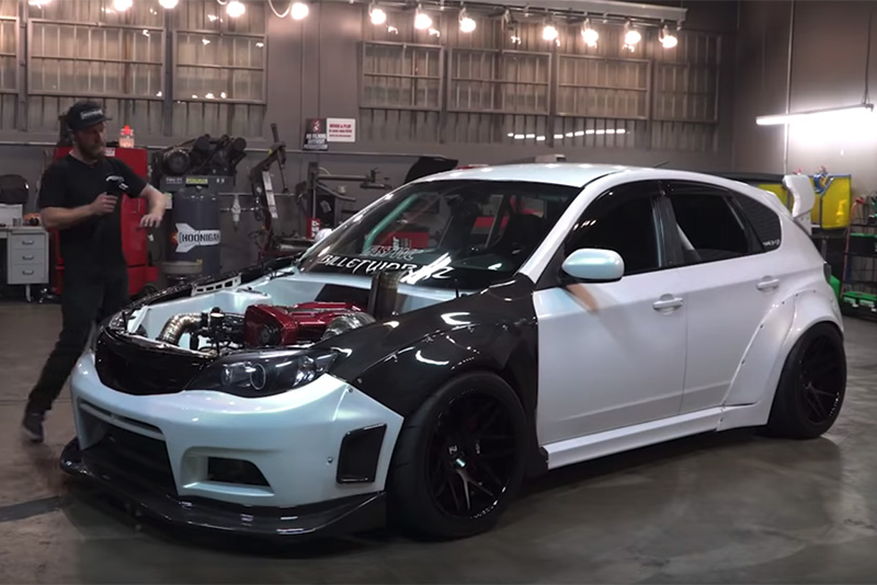 Skyline Drivetrain In A Subaru WRX Wait, What!?