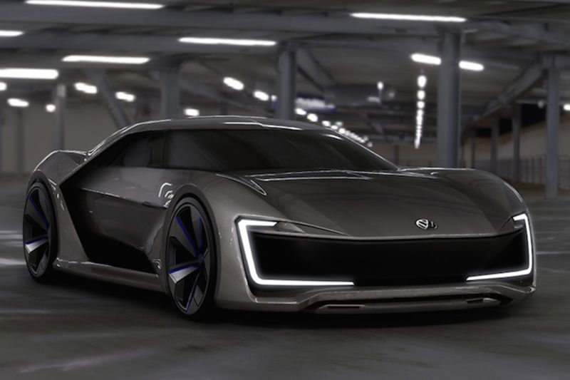 Stunning Volkswagen Sports Car Concept Shows Us The Future!