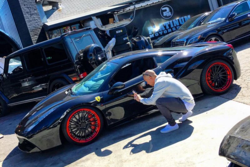 Celebrity Ben Baller Upgrades His Ferrari 488 Gtb