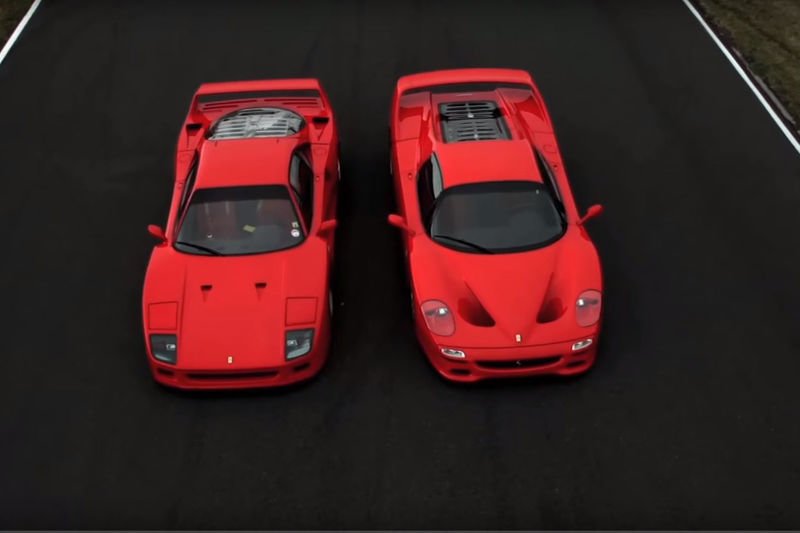 Video Two Of The Most Epic Ferraris Ever Against Each