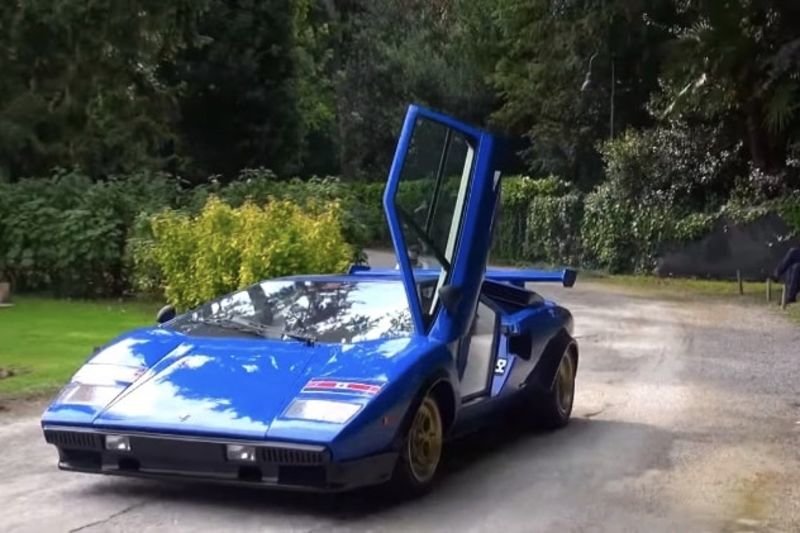 Video The Legendary Countach Walter Wolf Lp400!