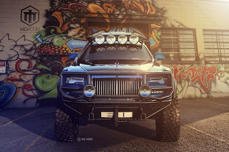 The Rolls Royce Ghost Gets An Off Road Makeover