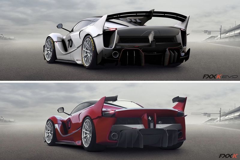 The New And Improved Fxx K Brings You Ferrari Fxx K Evo 2018 