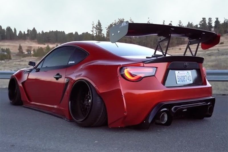 Toyota GT86 Scion FR-S Subaru BRZ tuning car